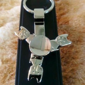 Cat Key Chain Figet Spinner New